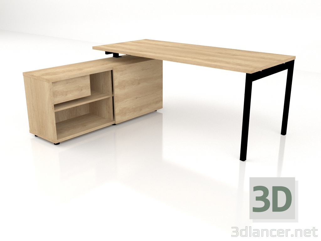 3d model Mesa de trabajo Ogi Y BOYL21 (1800x1600) - vista previa