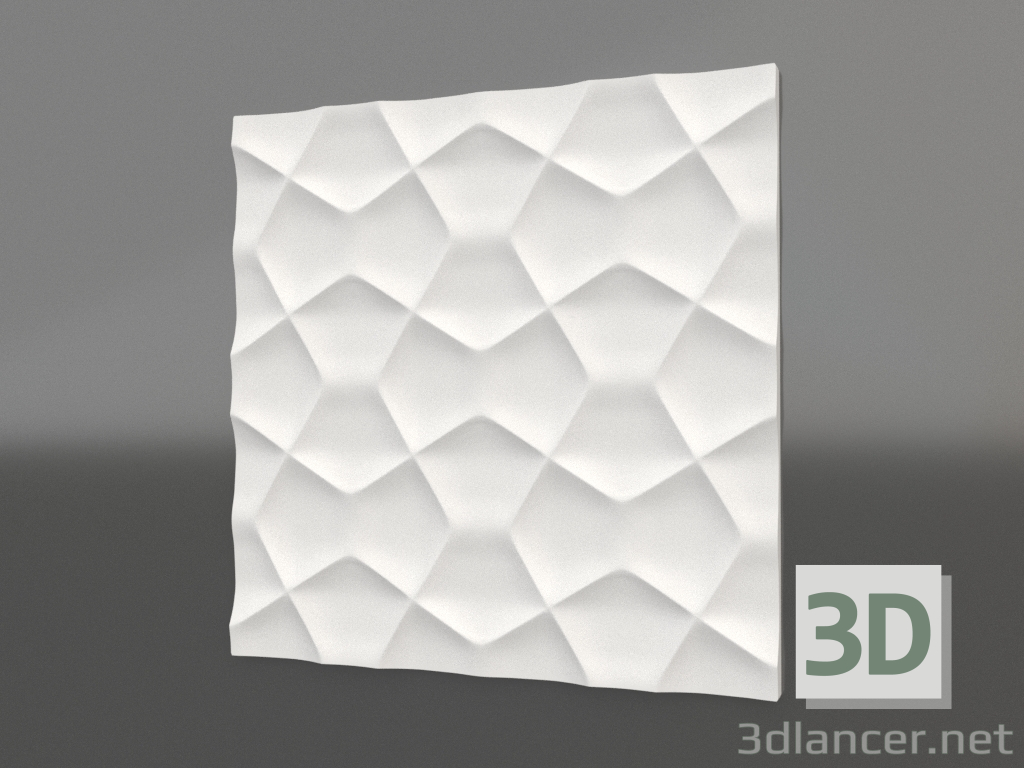 Modelo 3d painel 3d M-17 - preview