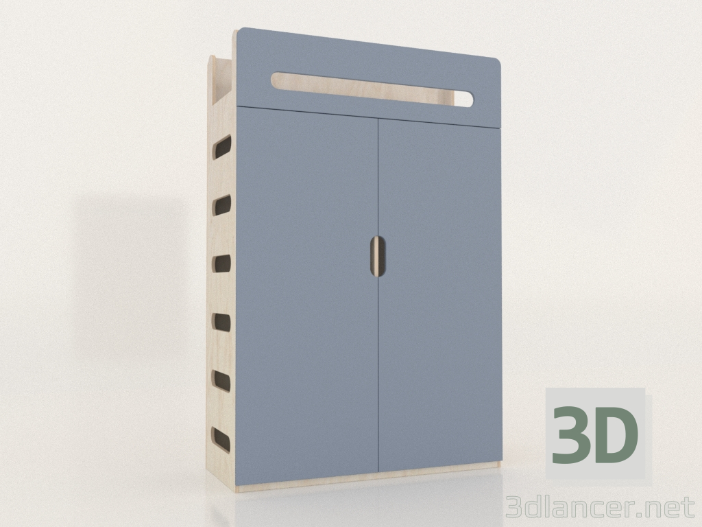 modello 3D Armadio chiuso MOVE WB (WAMWB2) - anteprima