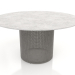 3d model Mesa de comedor Ø140 (Gris cuarzo) - vista previa