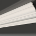 modello 3D Cornice per soffitto in gesso con illuminazione KGC 022 (189х133) - anteprima