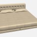 3d model Double bed KYOTO - preview