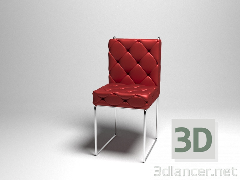 modello 3D Sedia - anteprima