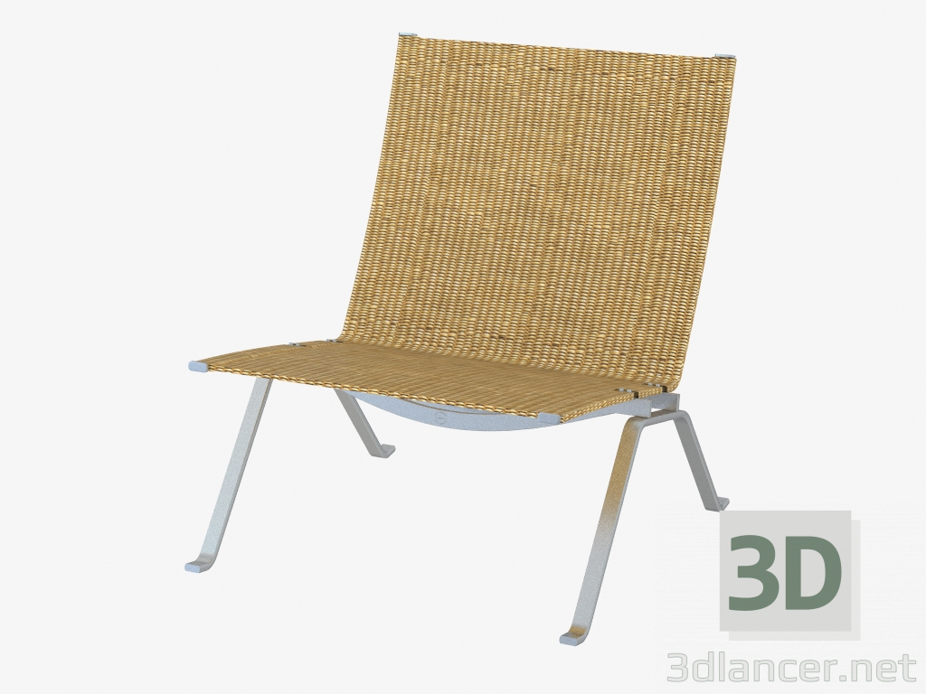 3d model Sillón PK22 (trenza) - vista previa