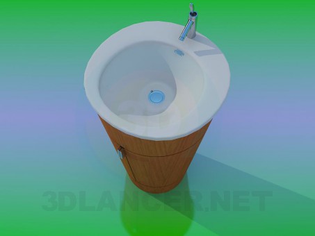 3d model Washbasin - preview