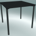 3d model Mesa MONZA (9203-01 (80x80cm), H 73cm, negro HPL, aluminio, con recubrimiento en polvo negro) - vista previa