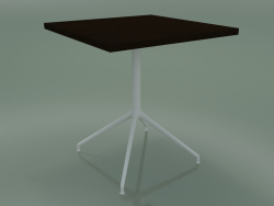 Table carrée 5754 (H 74,5 - 70x70 cm, Wengé, V12)