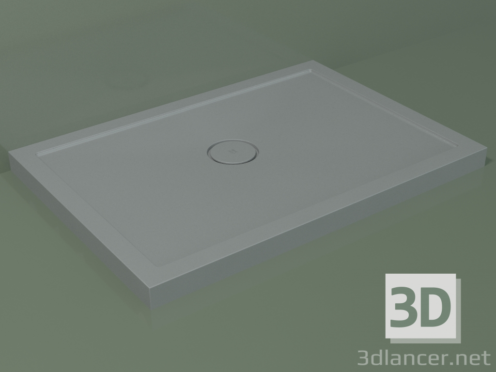 3d model Shower tray Medio (30UM0118, Silver Gray C35, 100x70 cm) - preview