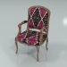 3d model Chair with armrests (art. 12506) - preview