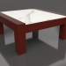 Modelo 3d Mesa lateral (vinho tinto, DEKTON Aura) - preview