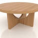 3d model Coffee table 900 mm (natural oak) - preview