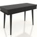 3d model Writing desk 1100x500 mm (black RAL 9005) - preview