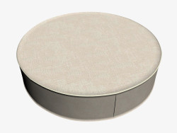 Pouf Subo (dia 80 x 22)