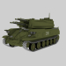 3D Shilka ZSU 23-4 modeli satın - render