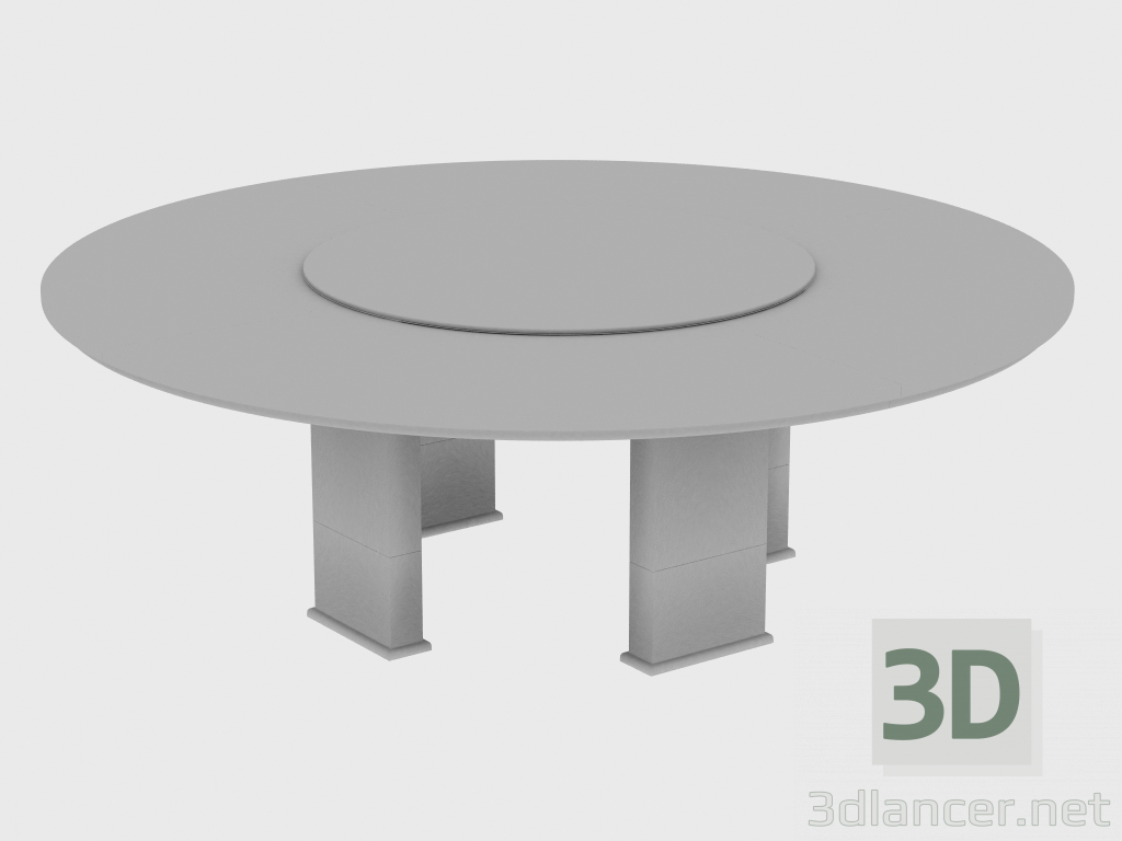 3d модель Стол обеденный EDWARD TABLE ROUND (d220xH74) – превью