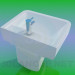 modèle 3D Lavabo - preview