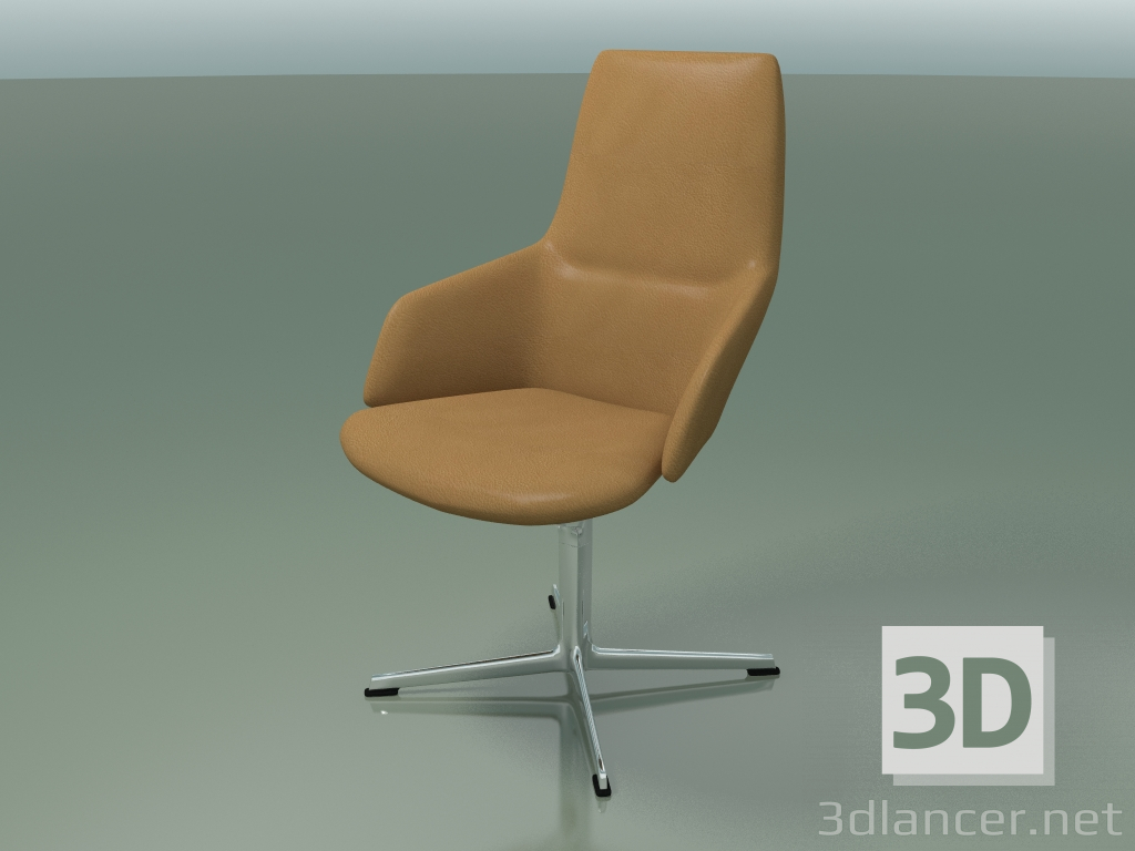 3d model Silla de oficina sobre 4 apoyos 1925 - vista previa