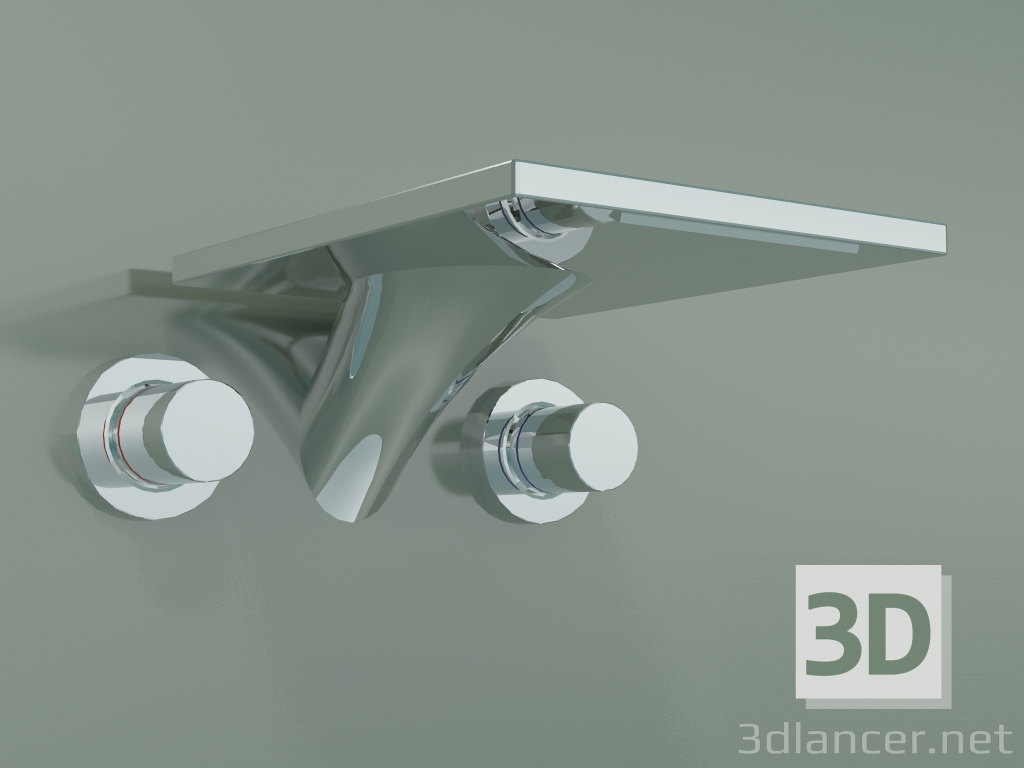 3d model Basin faucet (18115000) - preview