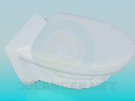 3d model Taza del inodoro - vista previa