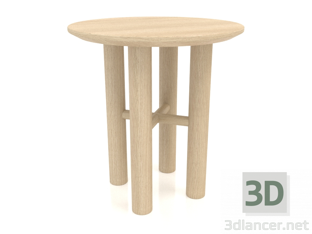 3D modeli Tabure JT 062 (seçenek 2) (D=400x430, ahşap beyazı) - önizleme