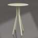 Modelo 3d Mesa de bar (ouro) - preview