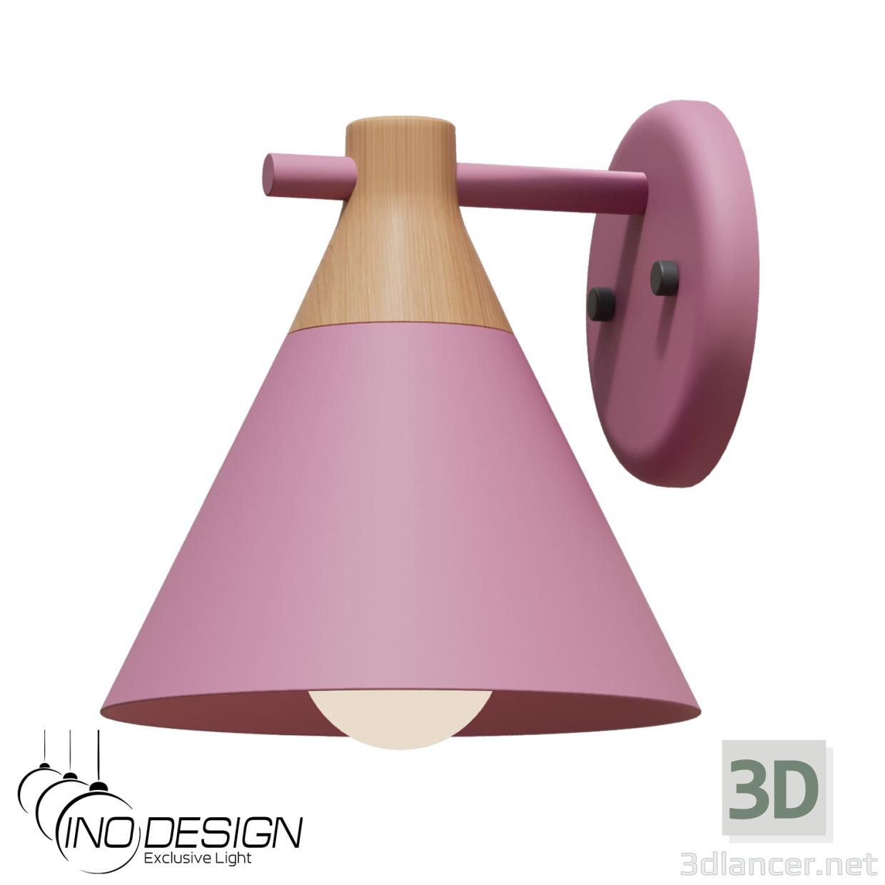 3D modeli Inodesign Nod Pembe 44.2322 - önizleme