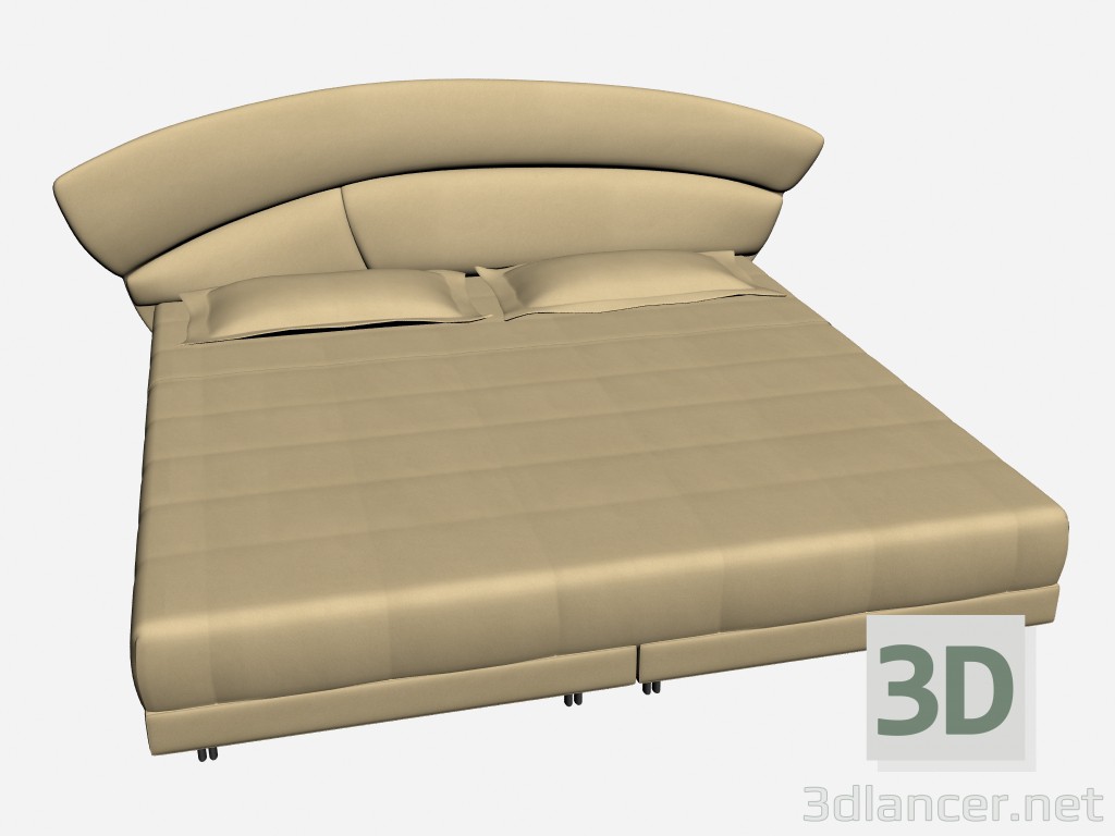 modello 3D Letto multiroy - anteprima