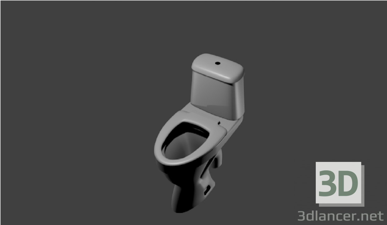 3D Modell WC - Vorschau