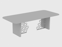 Mesa de jantar EXCELSIOR TABLE RIBBING (250X110XH75)