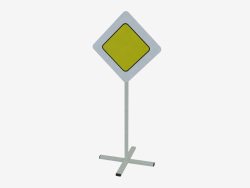 Panneau de signalisation principal (0378)