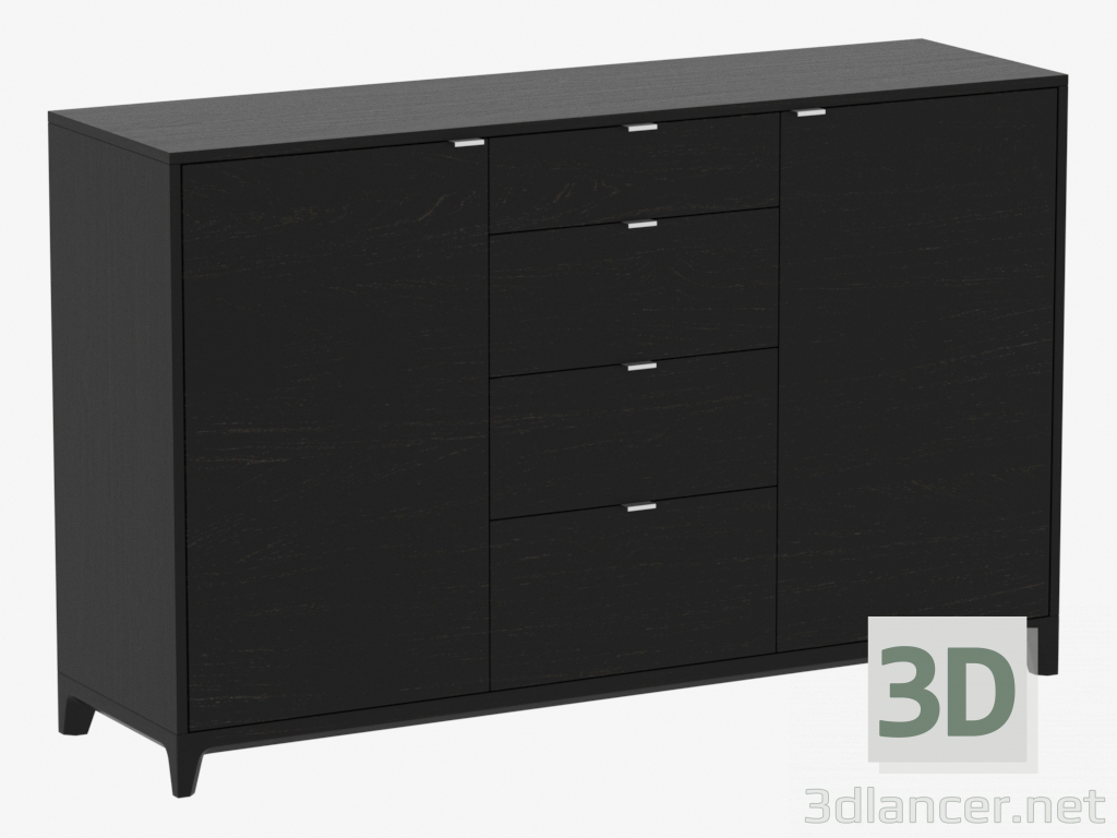 3d model Caja de cofre №4 (IDC016106000) - vista previa