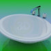 modèle 3D Lavabo - preview