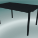 modèle 3D Table Linear Steel (140 cm, Noir) - preview