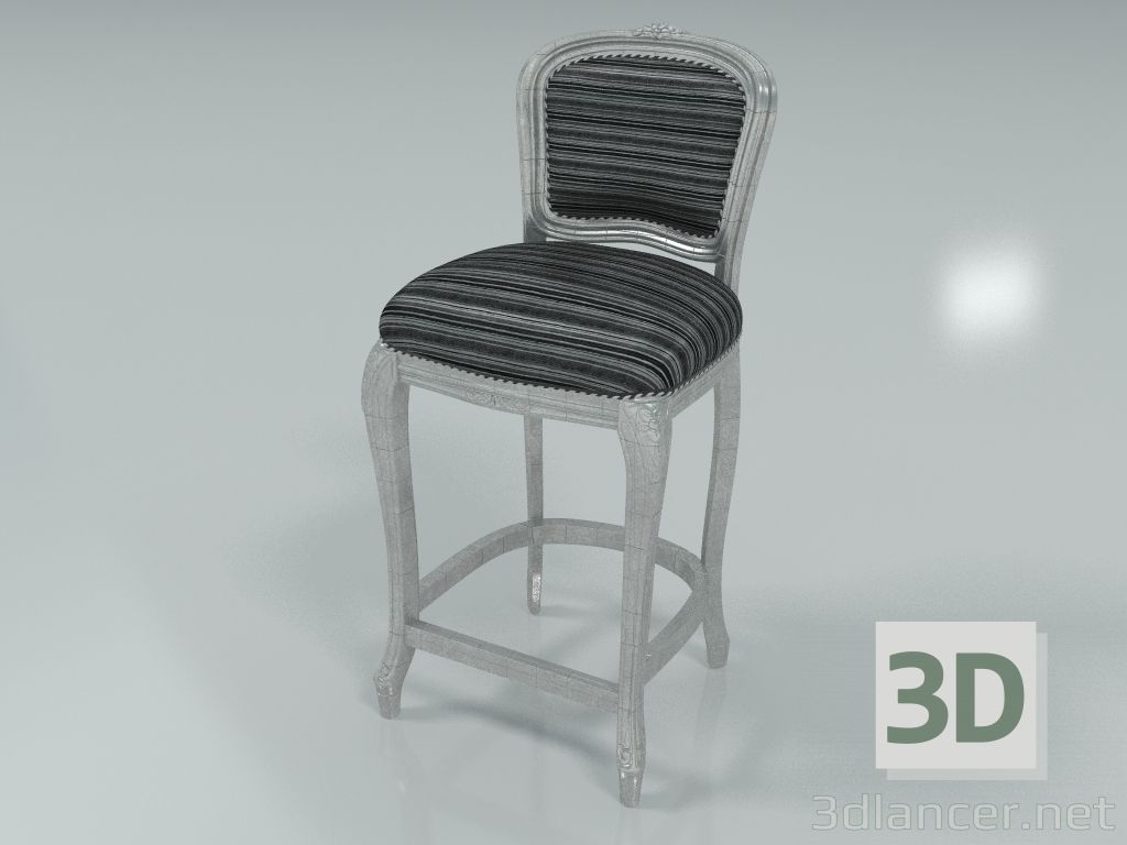 Modelo 3d Banco com apoio para as pernas (art. 12512) - preview