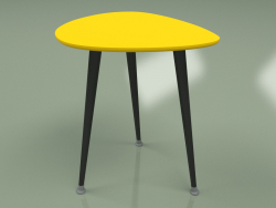 Side table Drop (yellow-mustard)