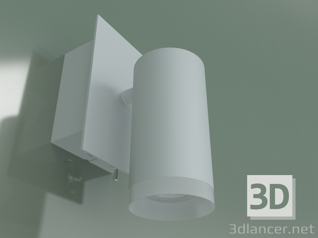 Modelo 3d Lâmpada LED de parede 20067-1 LED (branco) - preview