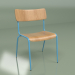 3d model Chair Mies (blue matte) - preview