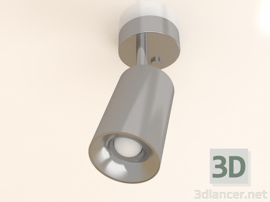 modello 3D Spot Qua+ R ACCESO - anteprima