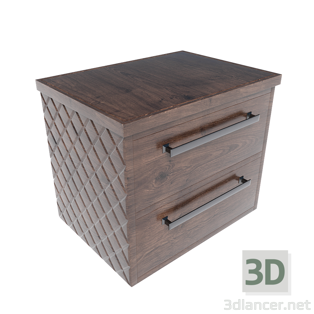 modello 3D di Comodino comprare - rendering