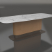 3d model Mesa de comedor rectangular (ST717) - vista previa