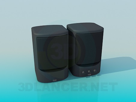 3d model Altavoces - vista previa