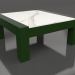 Modelo 3d Mesa lateral (verde garrafa, DEKTON Aura) - preview