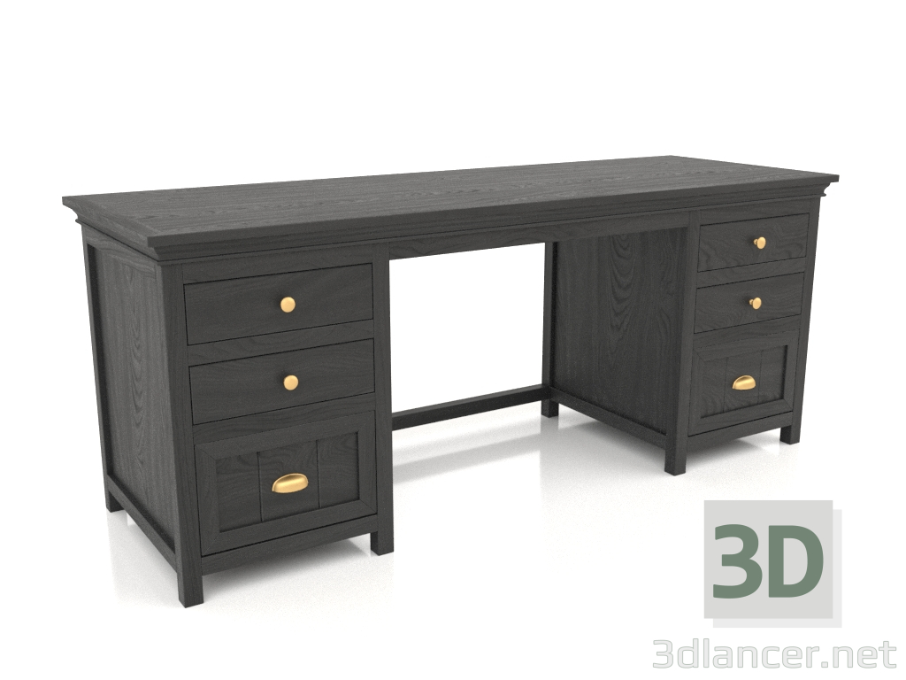 Modelo 3d Mesa de trabalho - preview