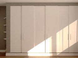 Wardrobe animated 600x4000x2700mm