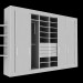 3d model Wardrobe animated 600x4000x2700mm - preview