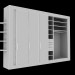 3d model Wardrobe animated 600x4000x2700mm - preview