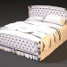 3d Bed model buy - render