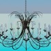 3d model A large chandelier - preview