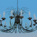 3d model A large chandelier - preview