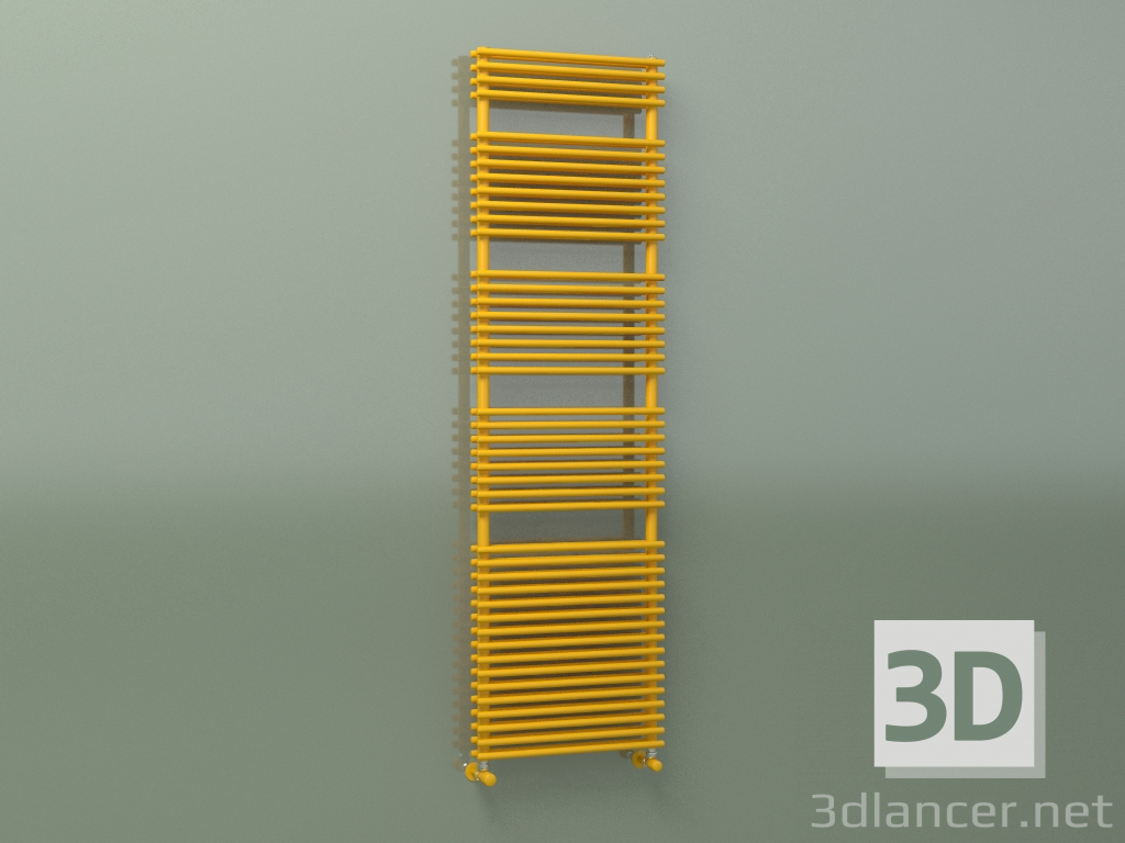 modèle 3D Barre porte-serviettes FLAUTO 2 (1762x506, jaune melon - RAL 1028) - preview